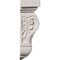 Ekena Millwork 5 1/2"W x 2 3/4"D x 8 1/4"H Emery Leaf Corbel COR05X02X08EM - alternate 3